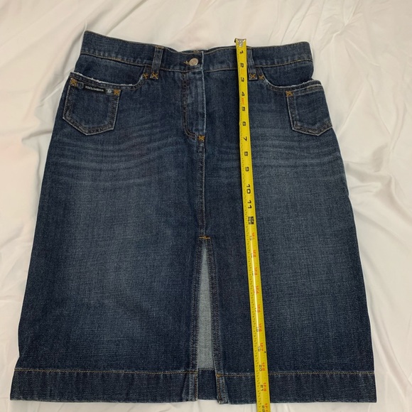 Dolce & Gabbana Jean Skirt Sz 38 NWOT - Picture 5 of 5